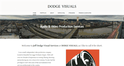 Desktop Screenshot of dodgevisuals.com